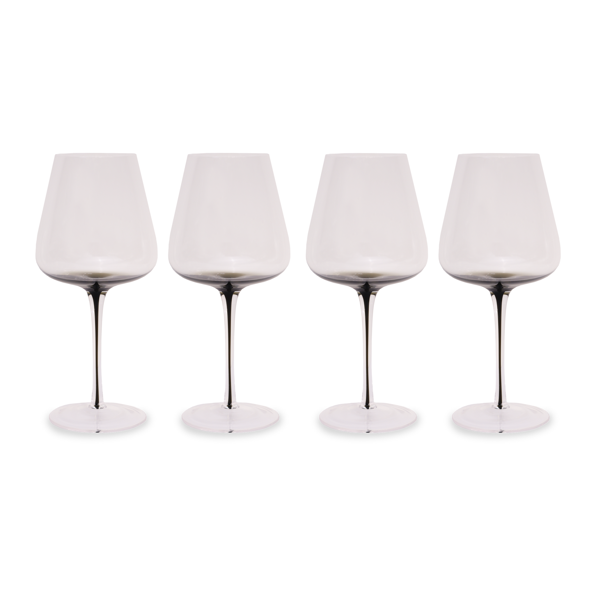 Hotel Collection Smoke Stem Red Wine Glasses | Stylish Tinted Long Stem  Wine Glasses with A Wide Mou…See more Hotel Collection Smoke Stem Red Wine