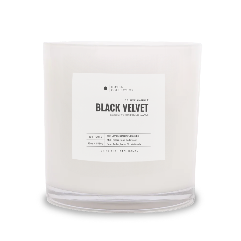 Deluxe Black Velvet™ Candle