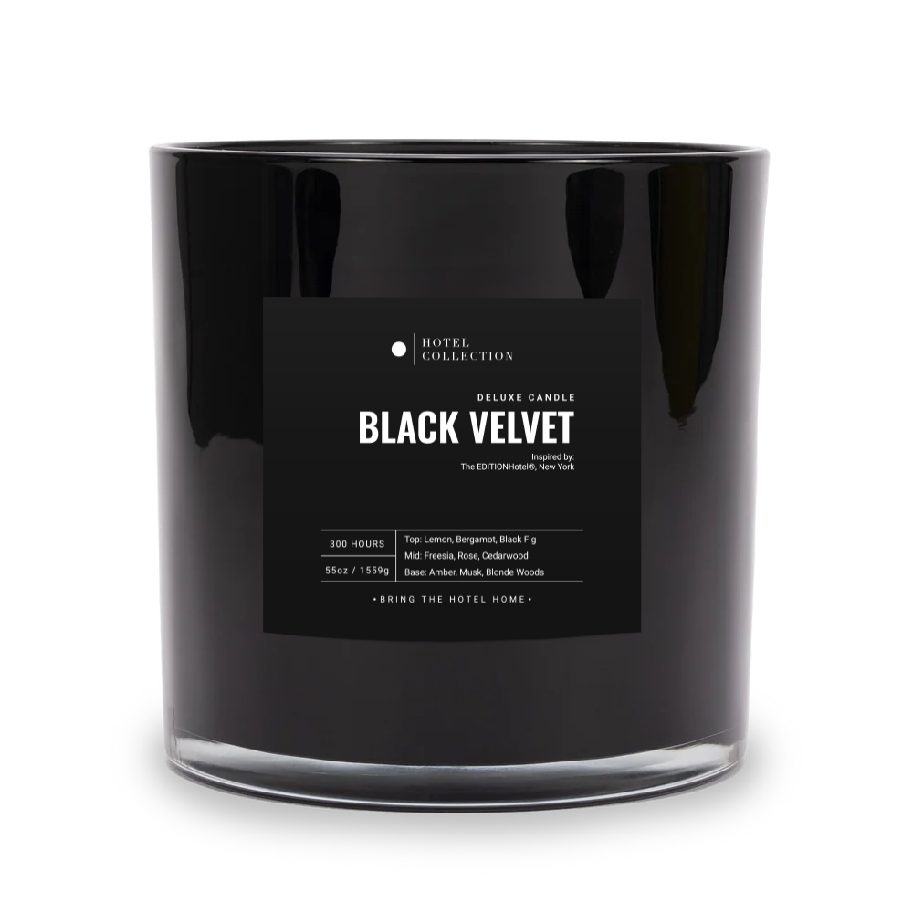 Deluxe Black Velvet™ Candle