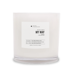 Deluxe My Way Candle - White